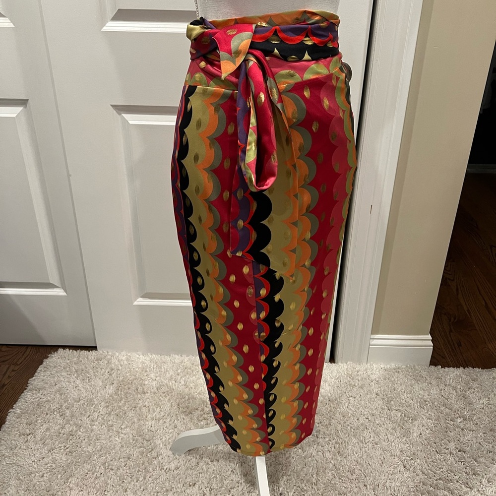 Never fully dressed wrap skirt
